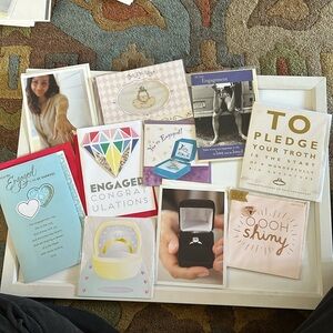 Lot of 10 engagement Themed Cards (Bundle‎ of 10 cards / new) 💍